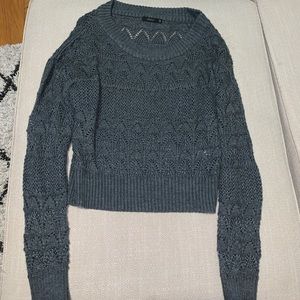 Cozy gray sweater size M